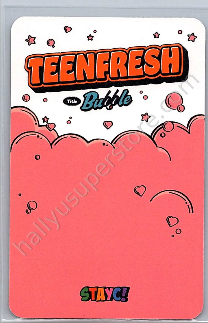 STAYC - Seeun - TEENFRESH album photocard platform version