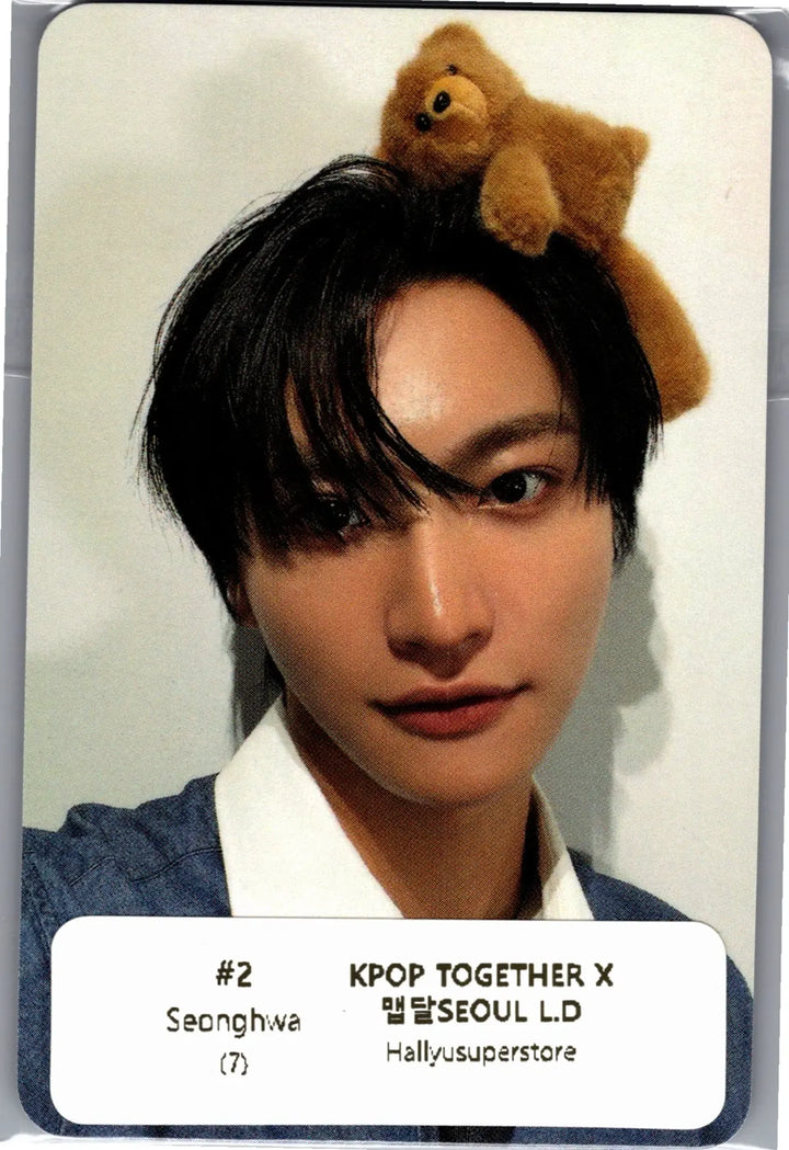 ATEEZ "GOLDEN HOUR : Part.5" - KPOP-TOGETHER X 맵달SEOUL Lucky Draw Event Photocard [26.07.28]