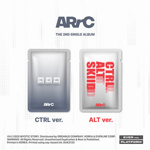 ** ARrC - Single Album "CTRL+ALT+SKIID" [Random / Set]