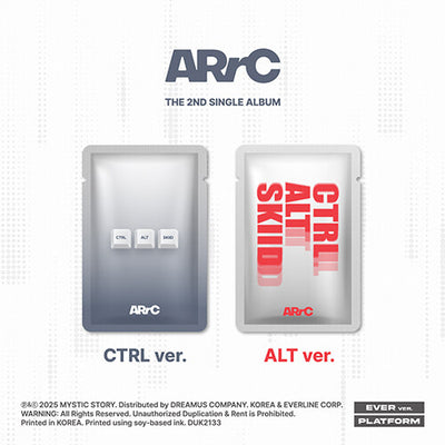 ** ARrC - Single Album "CTRL+ALT+SKIID" [Random / Set]