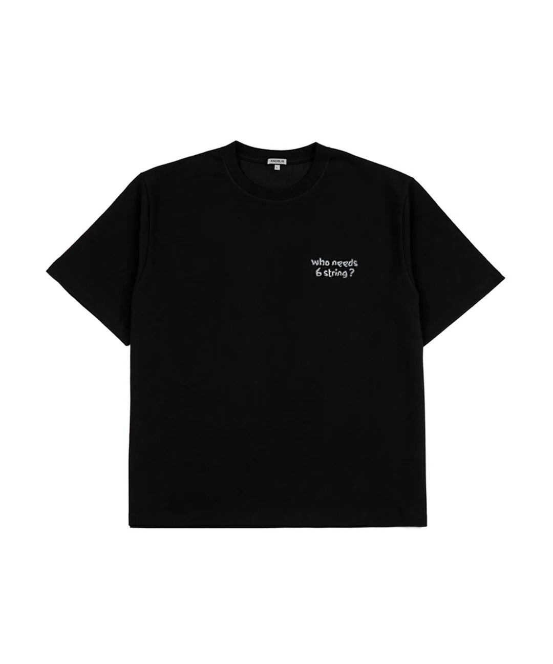 **QWER -Magenta  Good Day Run-On T-shirt [Black]