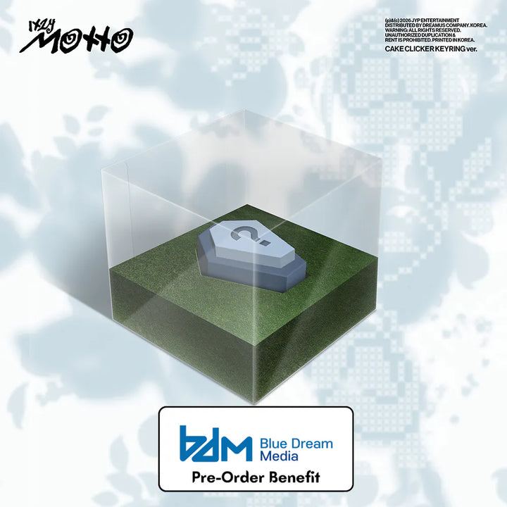 [Pre-Order]  ITZY - Motto (CAKE CLICKER KEYRING Ver.) + Pre-Order Benefit (Choose Version)