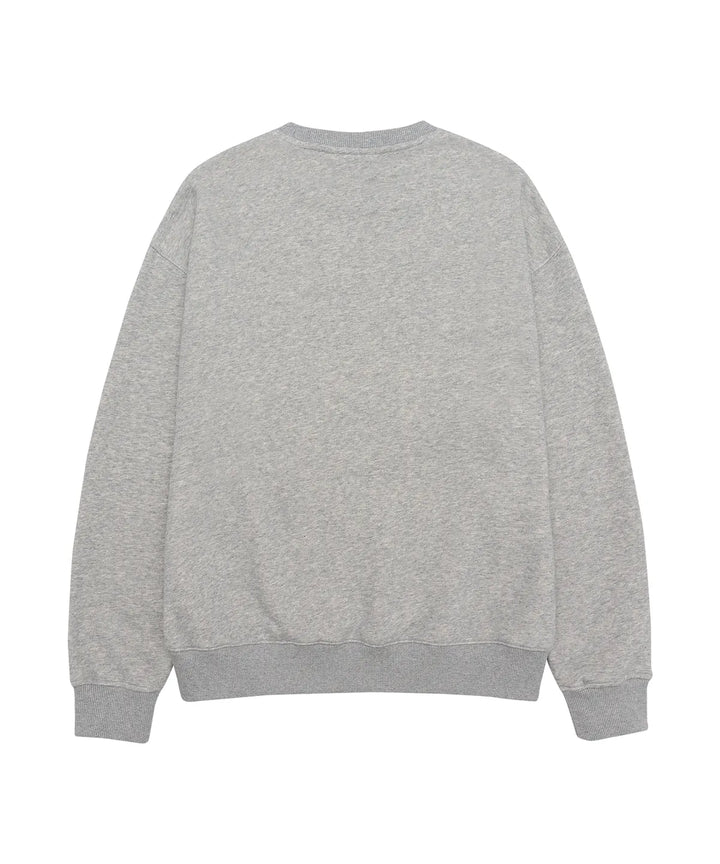 **QWER -Ames-Worldwide  BASIC APPLIQUE SWEATSHIRT GREY
