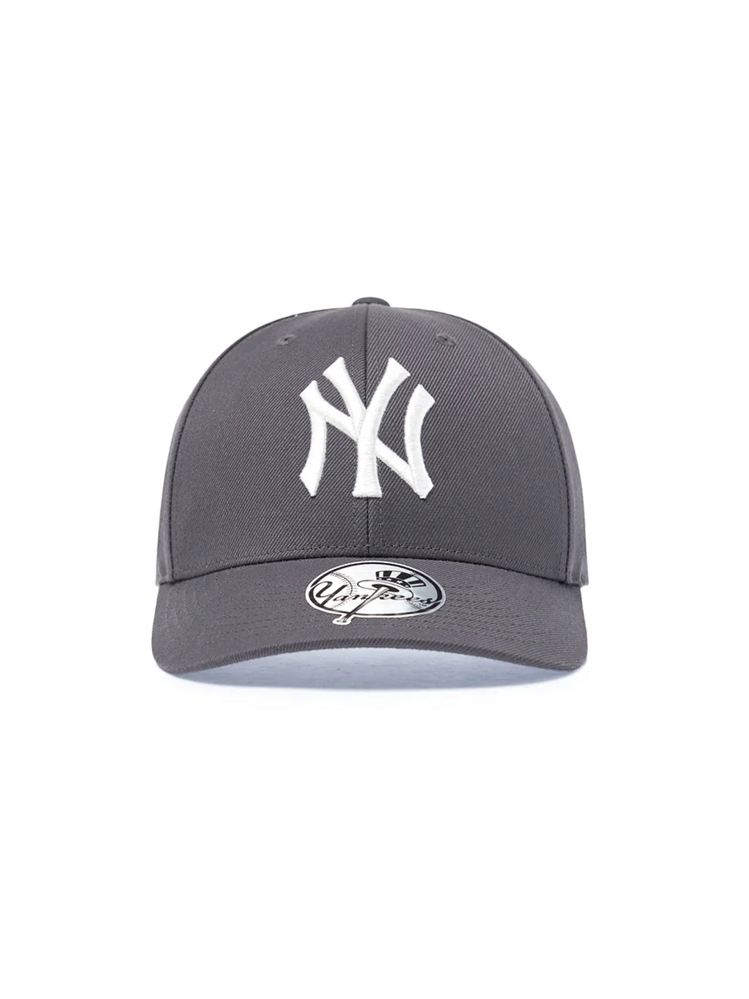 ** [Pre-Order] AESPA - Wearing KARINA MLB Signature Patch Structure Ball Cap LA (Charcoal Grey)