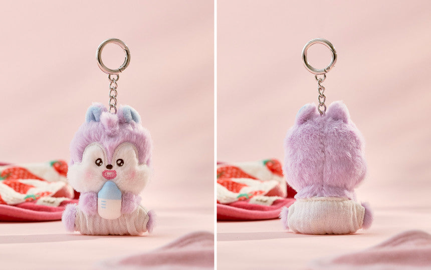 ** BT21 - Line Friends Baby Newborn Season2 Doll Keyring (Choose Member)