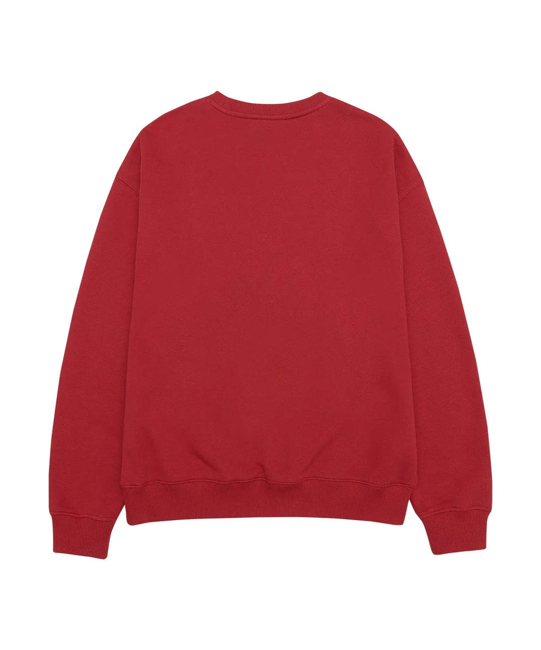 **QWER -Ames-Worldwide  BASIC APPLIQUE SWEATSHIRT RED