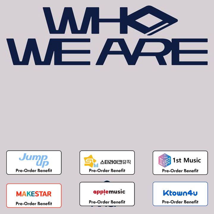 **[Pre-Order] AHOF - MIni 1st "WHO WE ARE" +Pre -Order Benefit  (PHOTOBOOK Ver.)