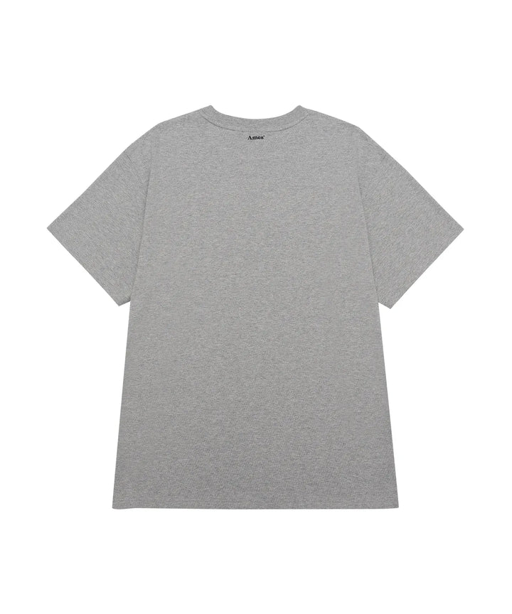 **QWER -Ames-Worldwide QWER VINTAGE STAR TEE GREY