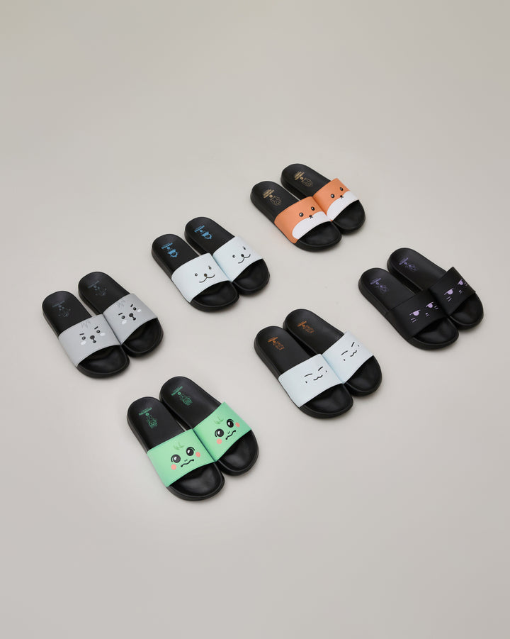 **[Pre-Order] SPAO & MONMUNGCHI X & MUSINSA 25SS SUMMER NIGHT COLLECTION [Slide shoes]