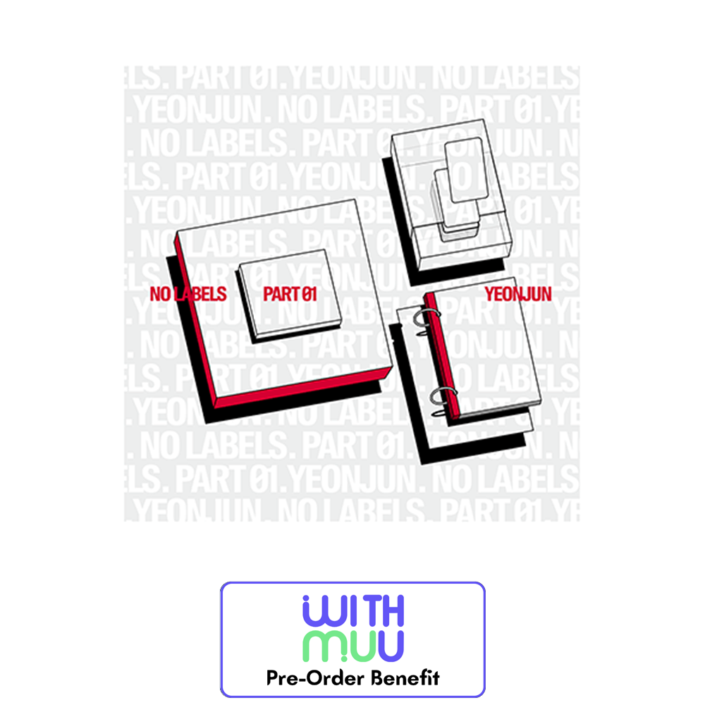 **[Pre-Order]  YEONJUN ( of TXT)  - NO LABELS: PART 01'  + Pre-Order Benefit (Set)
