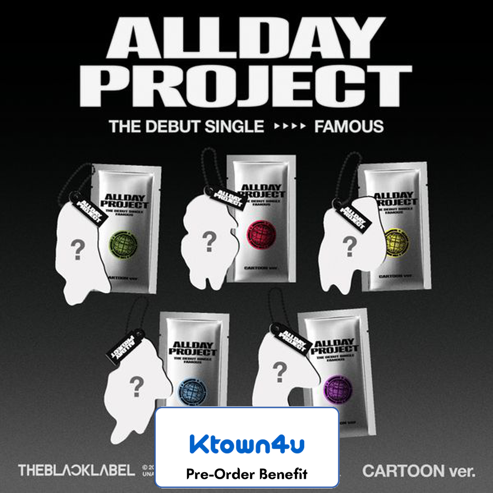 ** [Pre-Order] ALLDAY PROJECT - "FAMOUS"  Pre- Order Benefit CARTOON ver. (Random/SET)