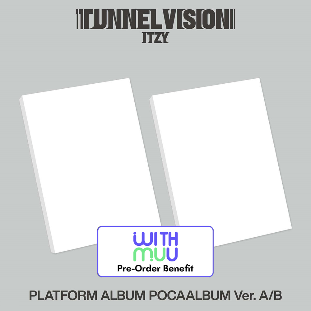**[Pre-Order] ITZY - "TUNNEL VISION" + Pre-Order Benefit  (Choose Version) (POCAALBUM Ver.)