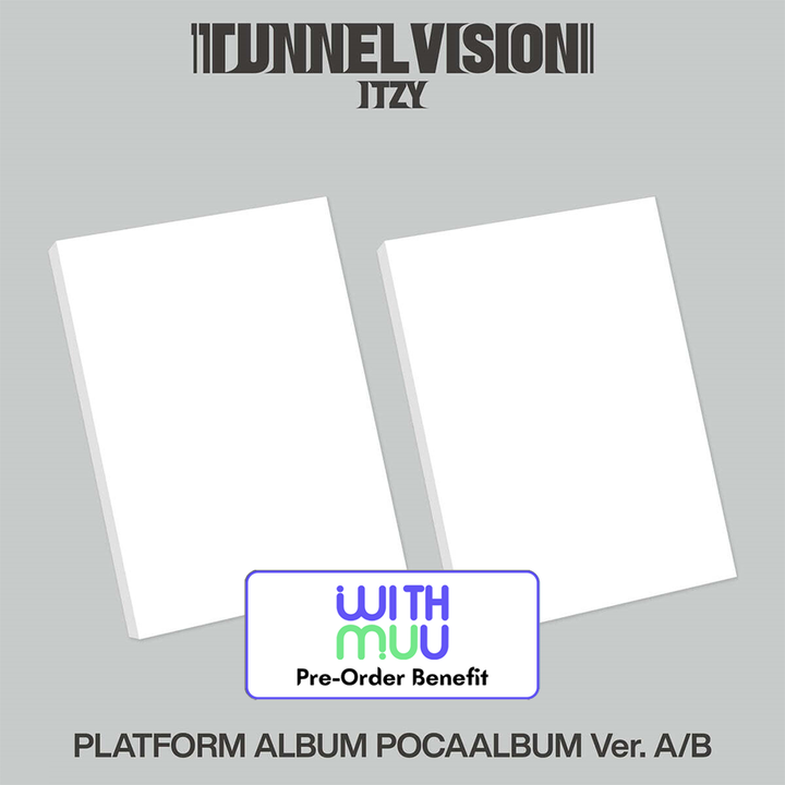 **[Pre-Order] ITZY - "TUNNEL VISION" + Pre-Order Benefit  (Choose Version) (POCAALBUM Ver.)