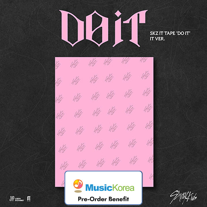 **[Pre-Order] Stray Kids - **[Pre-Order] Stray Kids -SKZ IT TAPE ‘DO IT’ +Pre -Order Benefit (IT VER.)