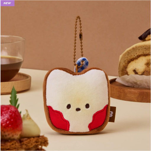 [Hallyu4U - Online Merch] LINE FRIENDS MININI Dessert Cafe KEYRING