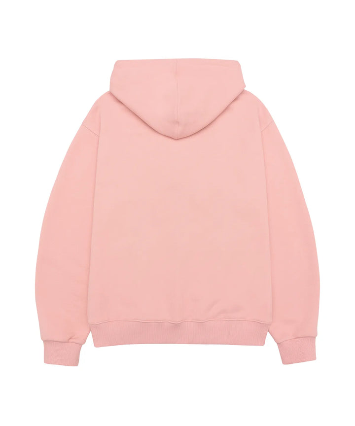 **QWER -Ames-Worldwide  QWER BIG TYPO HOODIE PINK