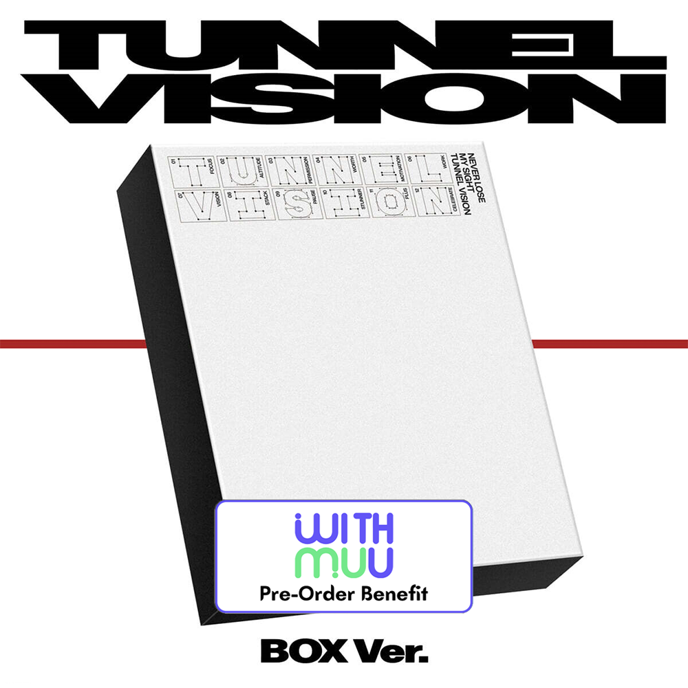 **[Pre-Order] ITZY - "TUNNEL VISION" + Pre-Order Benefit  (Choose Version) (Box Ver.)
