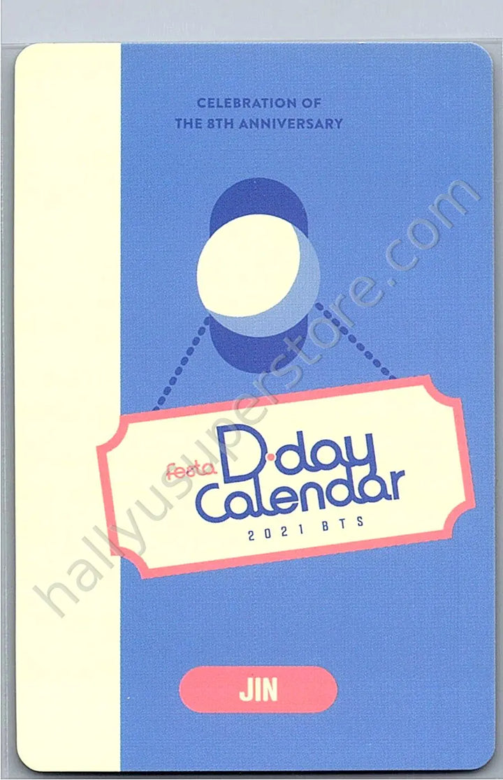 BTS - Jin - FESTA 2021 - D-Day Calendar