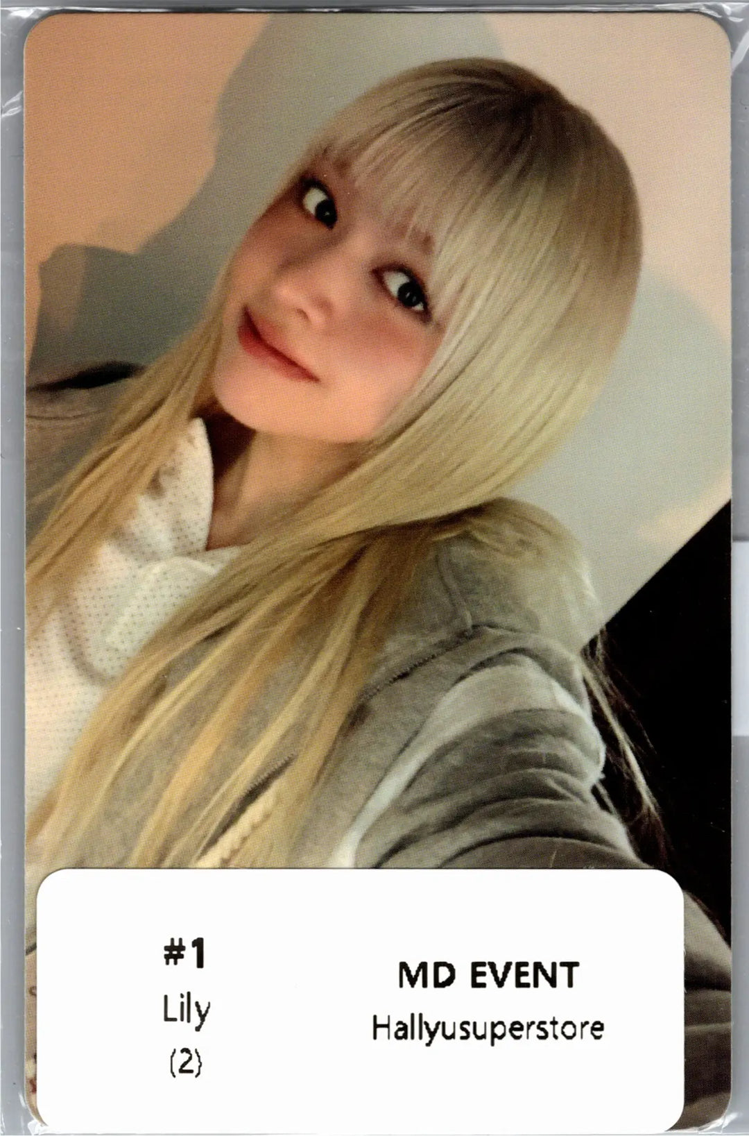 NMIXX - Artist Label : NMIXX Edition Official MD Event Photocard