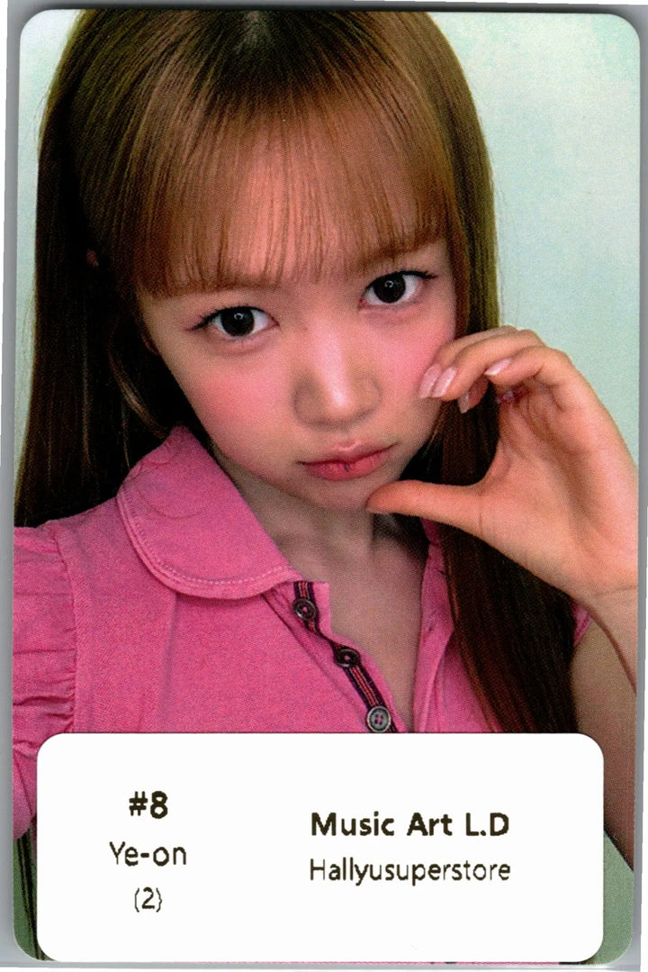 Hearts2Hearts "Lemon Tang" - MusicArt Lucky Draw Event Photocard [26.08.05]