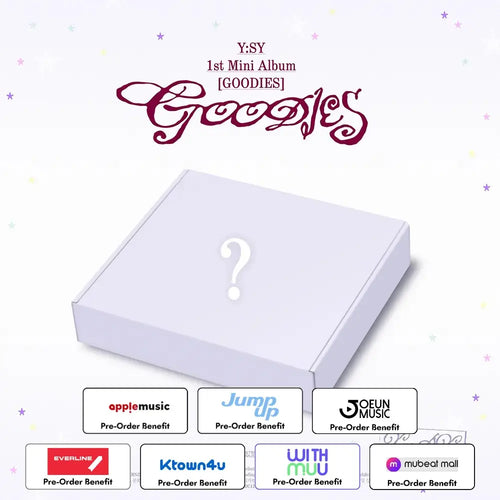 [Pre-Order] Y:SY - 1st Mini Album [GOODIES] + Pre-Order Benefit (Choose Version)