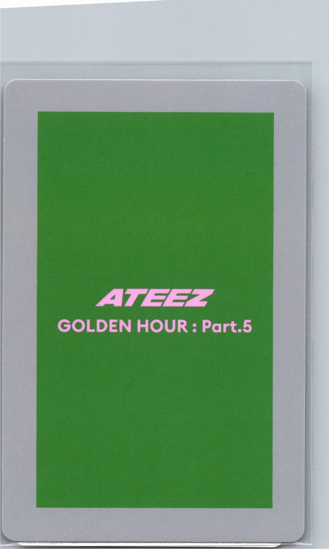 ATEEZ "GOLDEN HOUR : Part.5" - Official Photocard (Diary ver.) [26.06.26]