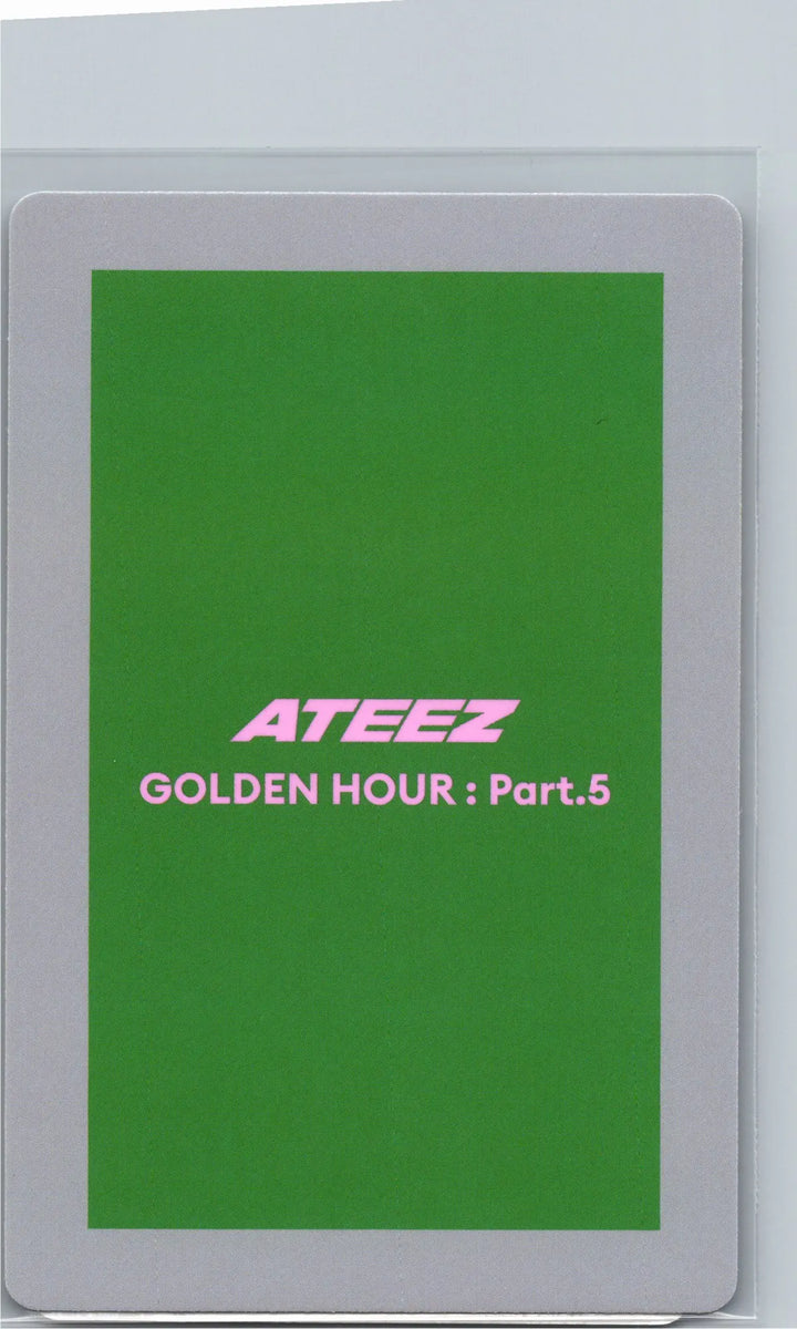 ATEEZ "GOLDEN HOUR : Part.5" - Official Photocard (Diary ver.) [26.06.26]