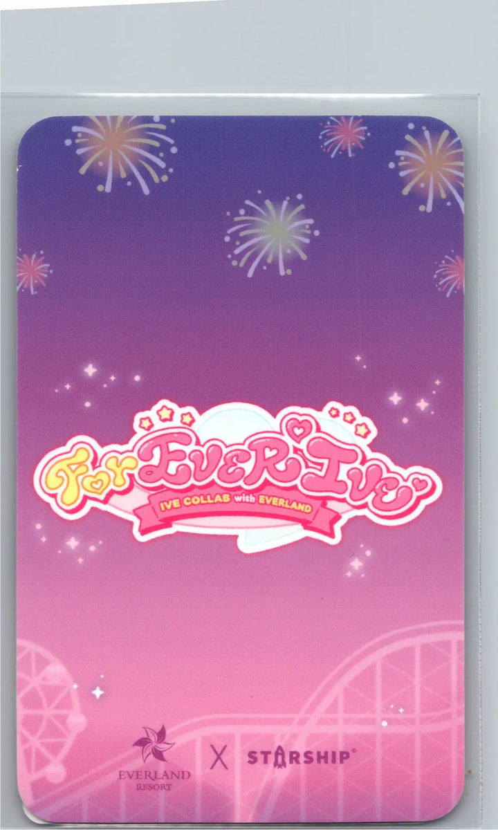 IVE - IVE COLLAB with EVERLAND <ForEVER IVE> POP-UP Store Photopass Special Reward Random Photocard [26.07.02]
