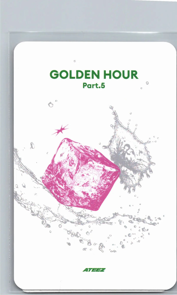 ATEEZ "GOLDEN HOUR : Part.5" - POP-UP STORE Random Trading Photocard [26.06.26][Restocked 06/29]