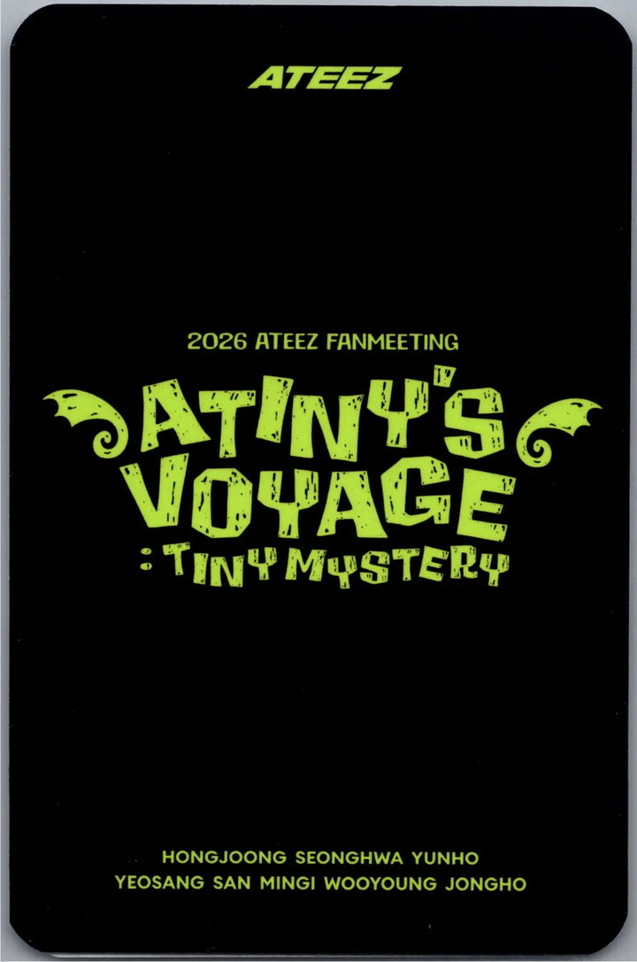 ATEEZ - "2026 ATEEZ FANMEETING ATINY’S VOYAGE : TINY MYSTERY" Photocard [26.08.11]