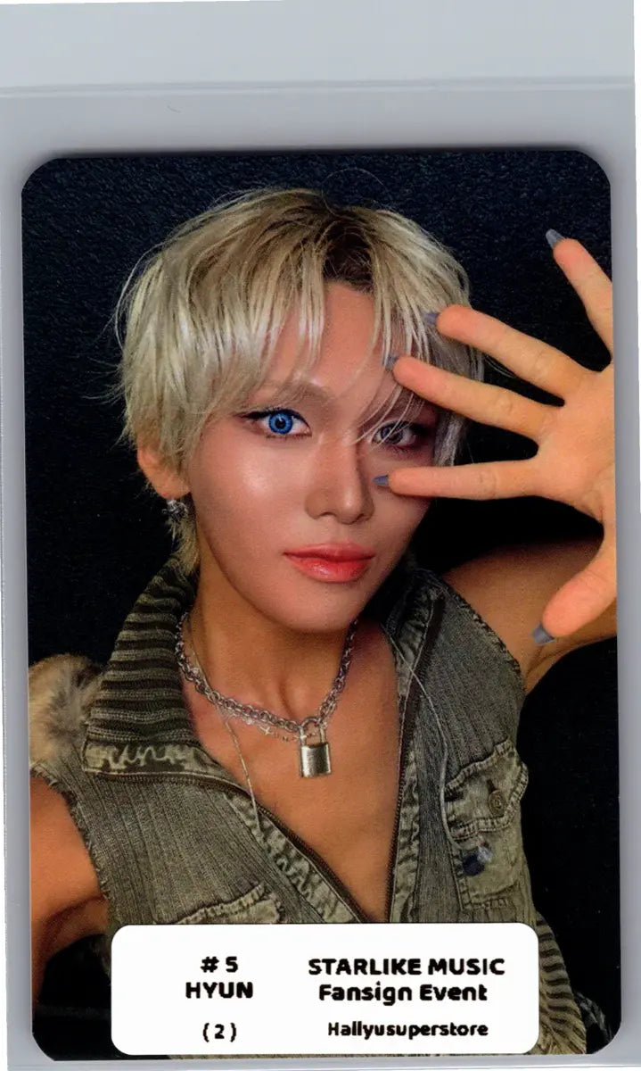 XLOV "I,God" - Star Like Muisc Fansign Event Photocard [26.06.11]