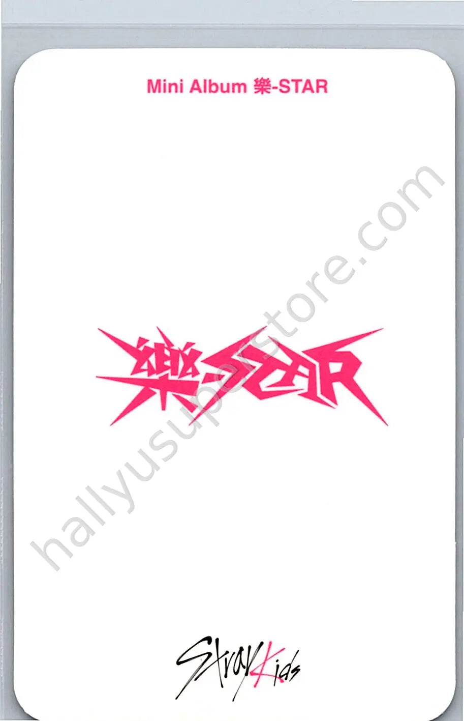 Stray Kids - Lee Know - Rock-Star jyp shop pob (pre-order benefit)