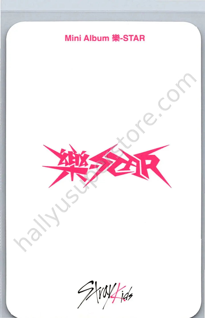 Stray Kids - Lee Know - Rock-Star jyp shop pob (pre-order benefit)
