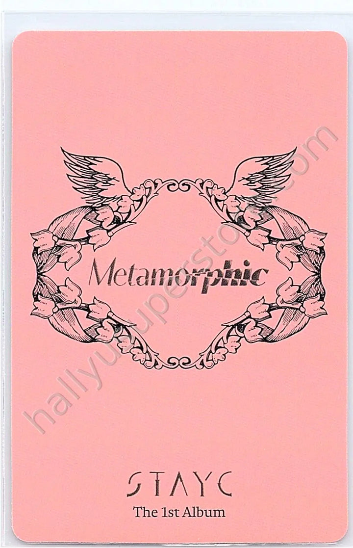 STAYC - Isa - Metamorphic album photocard cheeky version