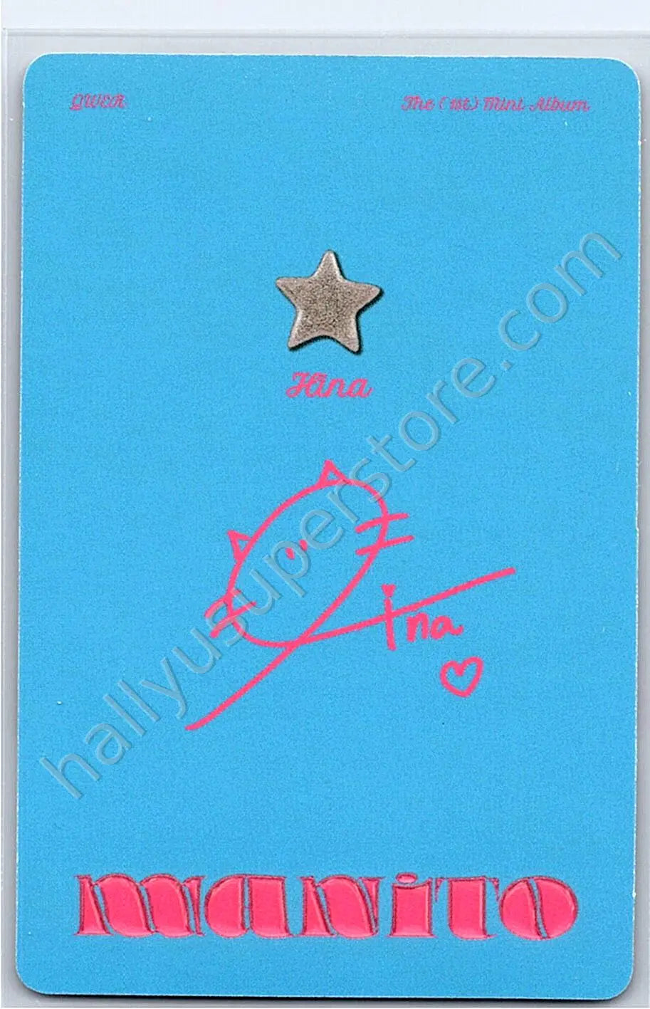 QWER - Hina - Manito album photocard friend version