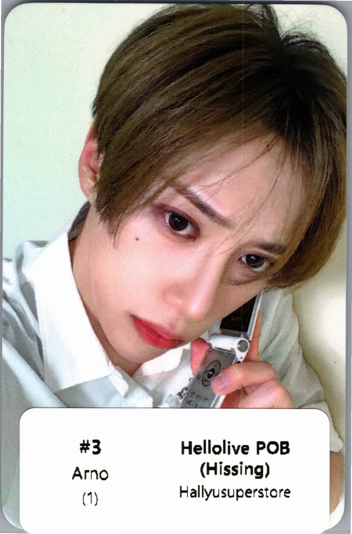 ALPHA DRIVE ONE "UNBREAKABLE : 少年BEAST" - Hellolive Pre-Order Benefit Photocard (Hissing Ver.) [26.09.01]