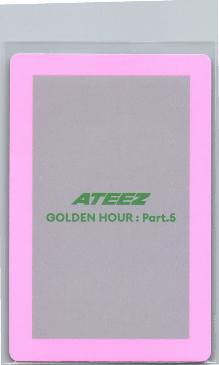 ATEEZ "GOLDEN HOUR : Part.5" - Official Photocard (A ver.) [26.06.26]