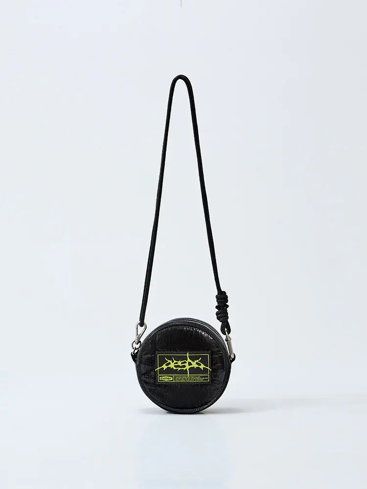 [Pre-Order] aespa - [coller aespa edition] LEMONADE KEYRING BAG ONYX BLACK