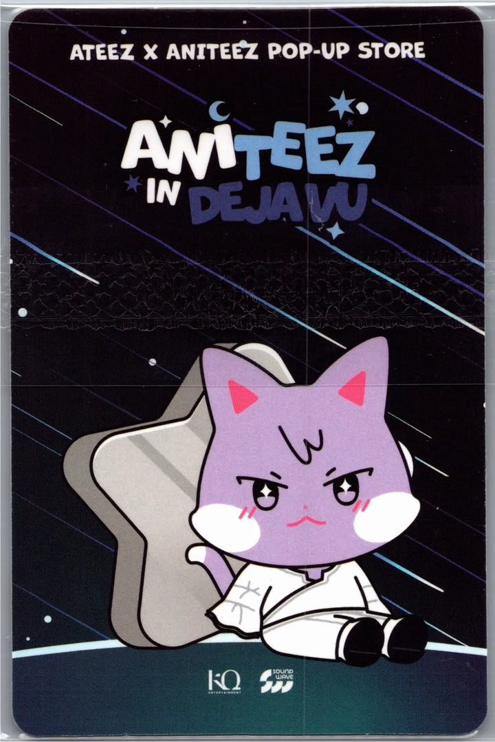 ATEEZ "ANITEEZ IN Deja Vu" - ATEEZ X ANITEEZ POP-Store Official MD Event Photocard (2) [26.08.21]