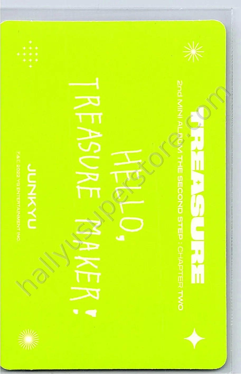 TREASURE - Junkyu - THE SECOND STEP : CHAPTER TWO &
