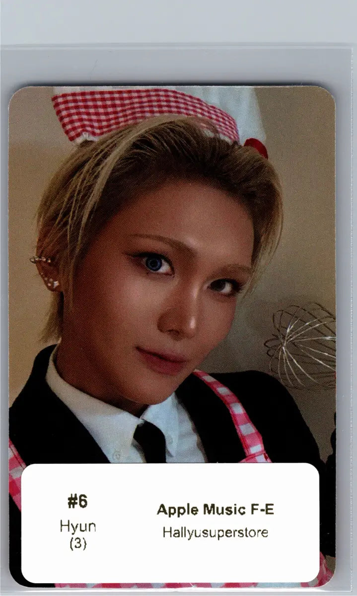 XLOV "I,God"- Apple Music Fansign Event Photocard [26.06.12]