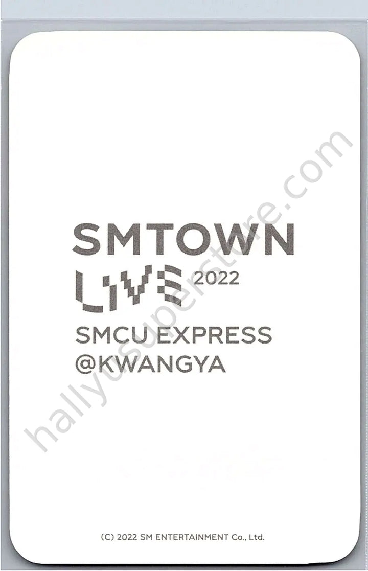 aespa - Winter - 2022 SMTOWN LIVE: SMCU EXPRESS emblem badge merch photocard