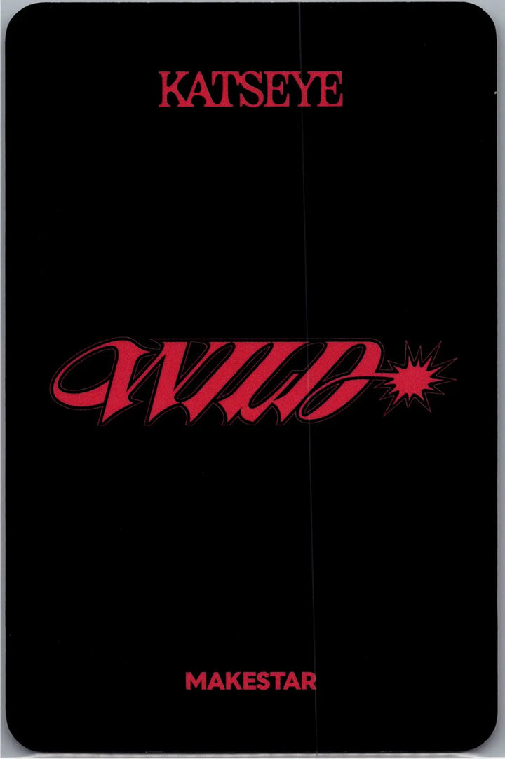 KATSEYE "WILD" - Makestar Pre-Order Benefit Photocard [26.08.24]