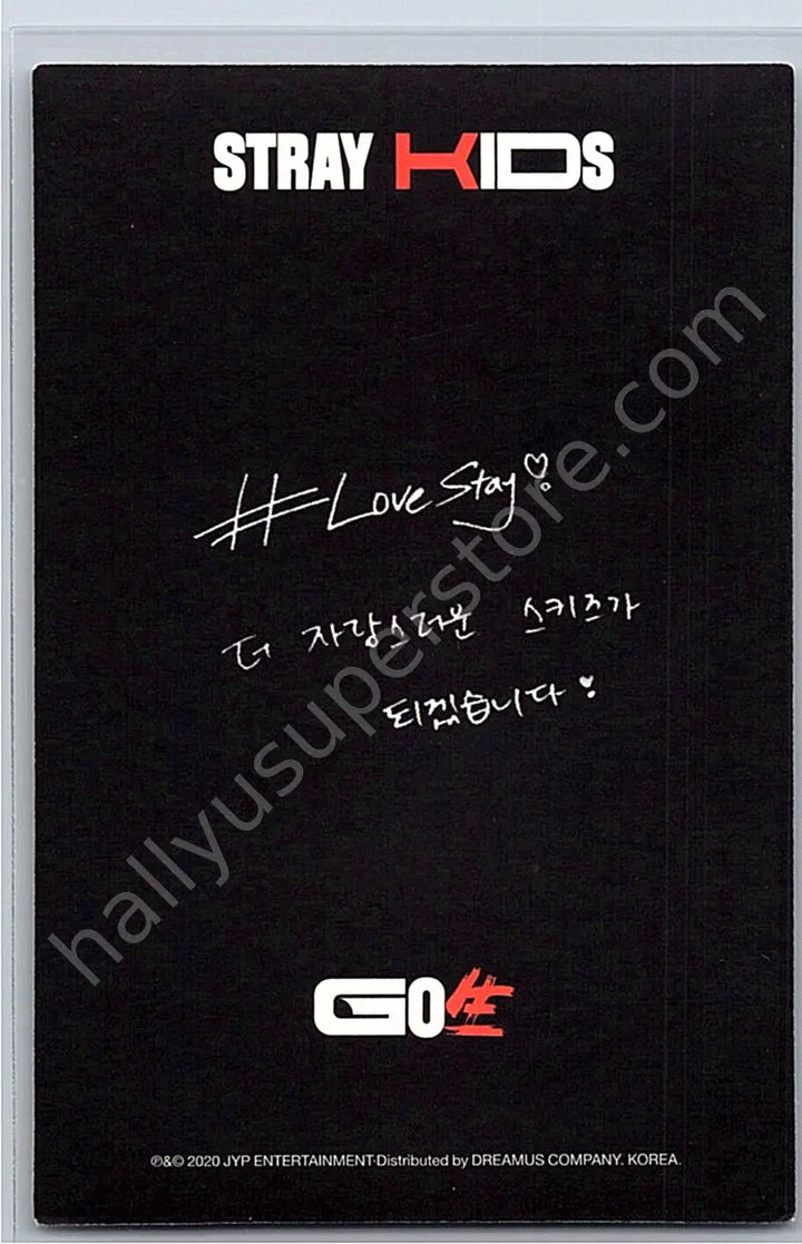 Stray Kids - Hyunjin - GO LIVE album photocard version 1