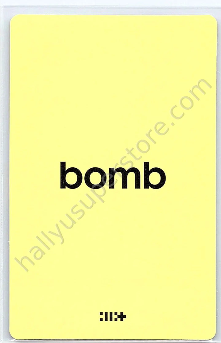 ILLIT - Minju - bomb A version album photocard star bomb version