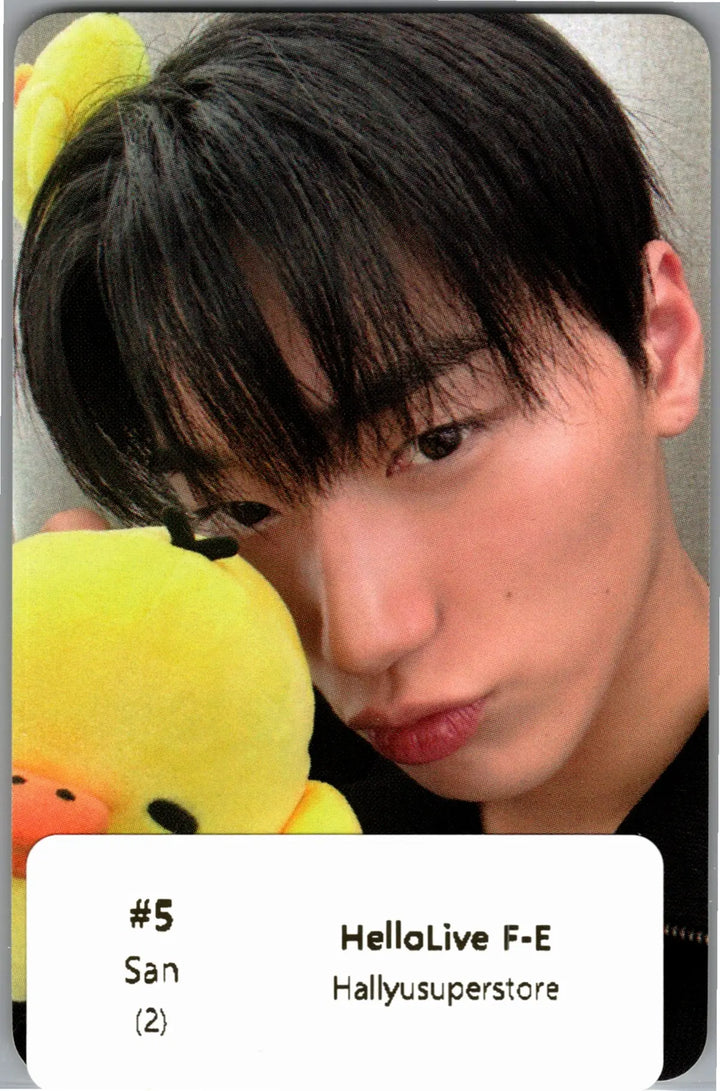 ATEEZ "GOLDEN HOUR : Part.5" - Hellolive Fansign Event Photocard (DIGIPACK Ver.) [26.07.22]