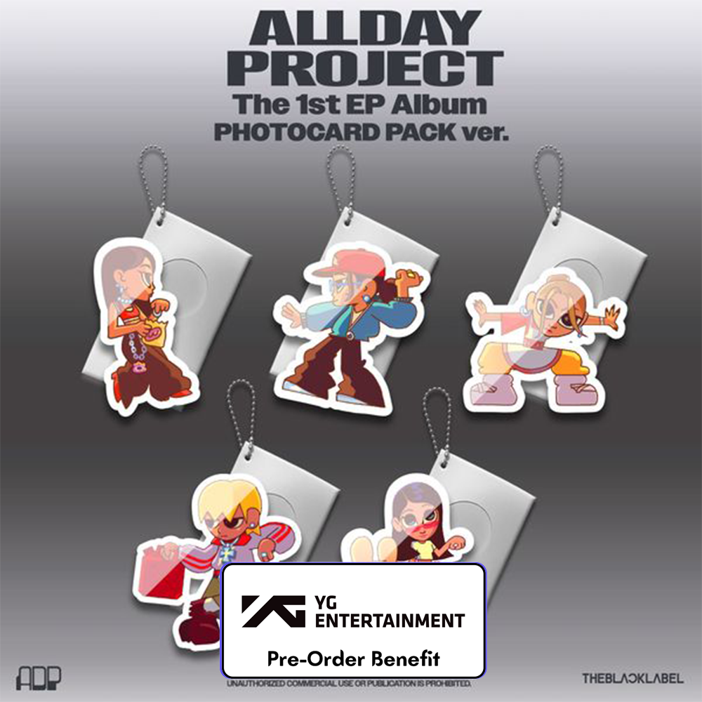 ** [Pre-Order] ALLDAY PROJECT - 1st EP Album 'ALLDAY PROJECT' PHOTOCARD PACK ver. + Pre-Order Benefit (Choose version) [Random,Set]