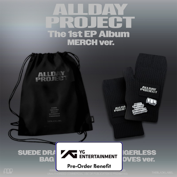 ** [Pre-Order] ALLDAY PROJECT - 1st EP Album 'ALLDAY PROJECT' MERCH ver. + Pre-Order Benefit (Choose version) [Random,Set]