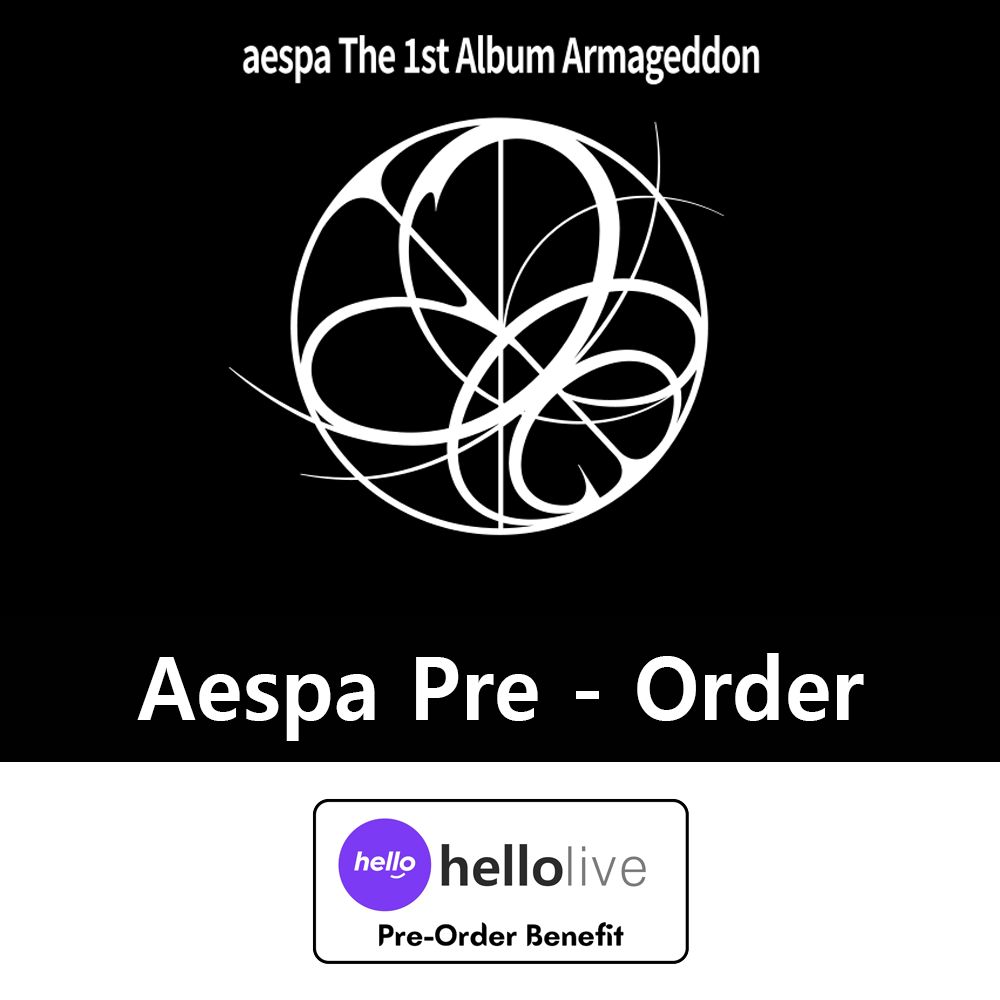 [Pre-Order] Aespa - 1st Full "Armageddon" + Pre-Order Benefit (MY Power Ver.) [Random]