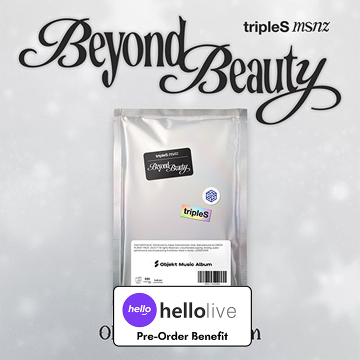 **[PRE-ORDER] TripleS- msnz <Beyond Beauty> (Objekt Music Album ver.) +Pre - Order benefit